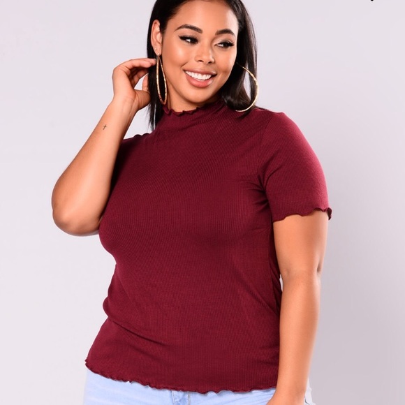 Ambiance Tops - Mock Neck Top